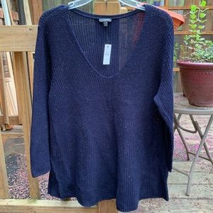 Talbots cotton knit sweater